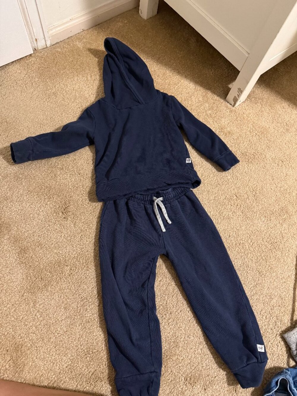 Honest navy matching set